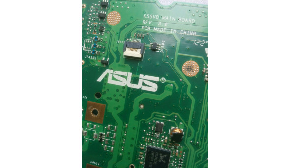 Материнська плата для ноутбука Asus K55V, 15.6", K55VD REV 3.0, Б/В - 318927