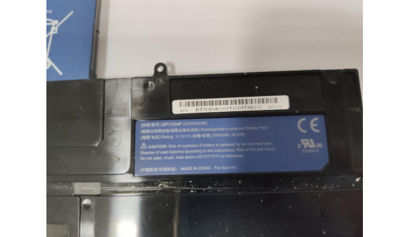 Батарея, акумулятор для ноутбука Acer Aspire S3, S3-351, S3-951, S3-371, MS2346, AP11D4F , 11.1V, Оригінал, Б/В - 318966