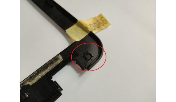 Рамка матриці корпуса для ноутбука HP Pavilion dv6, 15.6", YRE3ILX6TP, Б/В, пошкоджені кріплення фото. - 318973