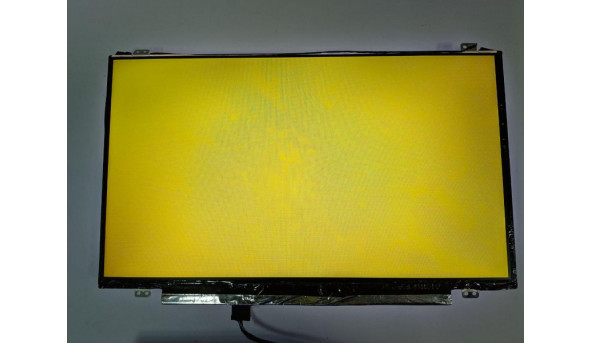 Матриця Innolux, N140BGE-EA3 Rev:C1, 14.0'', LED, HD 1366x768, 30-pin, Slim, б/в, Є ледь помітні засвіти, особливо на роботу не впливають, присутні сліди клею, на роботу не впливає - 318994