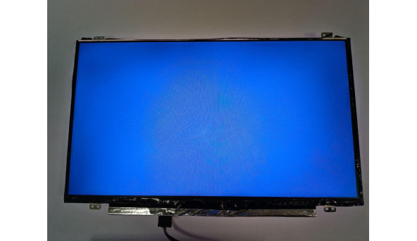 Матриця Innolux, N140BGE-EA3 Rev:C1, 14.0'', LED, HD 1366x768, 30-pin, Slim, б/в, Є ледь помітні засвіти, особливо на роботу не впливають, присутні сліди клею, на роботу не впливає - 318994