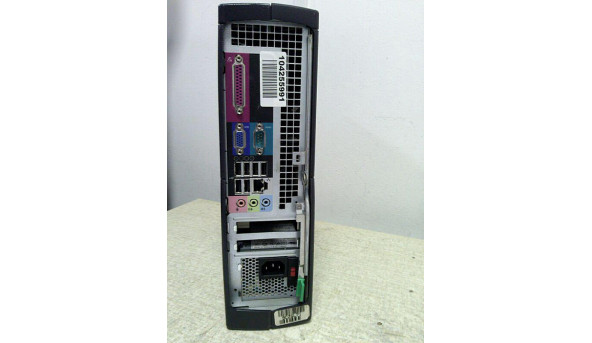 Брендовий системний блок Dell Optiplex Gx280 micro PC, Intel Pentium 4, 3.2 GHz, 2GB DDR 2, HDD 60ГБ, Intel 82915G/GV/910GL, (128 MB), PS-5161-7DS, Б/В