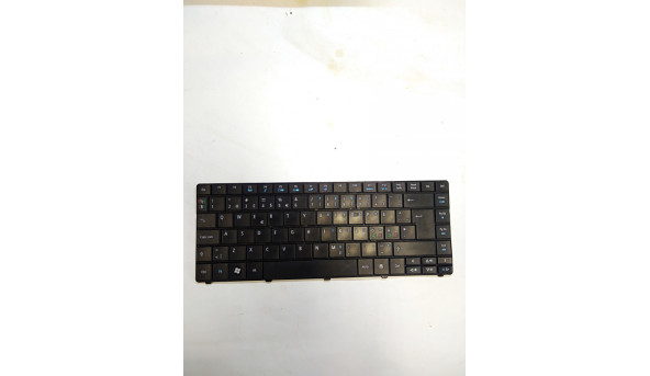 Клавіатура для ноутбука  Acer Travelmate 8372, 8372G, 8372T, 8372TG, 8372TZ, 8372Z, 8372ZG, має сліди залиття, робоча клавіатура.