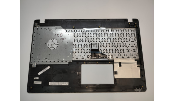 Середня чаcтина корпуса для ноутбука Asus X551C, 15.6", 13NB0341AP0311, Б/В. Кріплення всі цілі, є деформація (фото). Продається з неробочою клавіатурою. - 319283