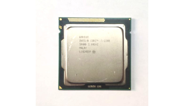 Процесор для ПК Intel Core i5-2300, 2,8 GHz (3,1 GHz Turbo Boost), SR00D,  LGA1155, Б/В