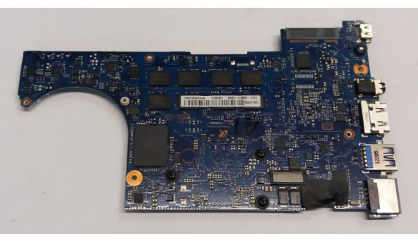 Материнська плата для ноутбука Samsung 530u, 540u, BA41-02125A, REV:1.3, Б/В.  Процесор: Intel Core i5-3317U, SR0N8,  Протестована, робоча, без пошкоджень.