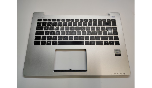 Середня чаcтина корпуса для ноутбука ASUS VivoBook S400C, 14.0", 13NB0051AM0301, Б/В. В хорошому стані, без пошкоджень. Продається з робочою клавіатурою.