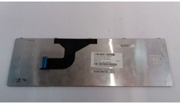 Клавіатура для ASUS 04GN1R2KCZ00-2, 04GN1R2KFR00-2, 04GN1R2KFS00-2, 04GN1R2KGE00-2, Б/В. Протестована, робоча. Відсутня клавіша "Del". Сумісні моделі: ASUS A52, K52, K53, X54, N52, N53, N61, N73, N90, P53, X54, X55, X61, - 319395