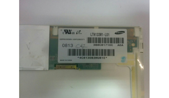 Матриця Samsung LTN133W1-L01, 13.3", CCFL 20-pin, WXGA (1280x800), Glossy, б/в - 319439