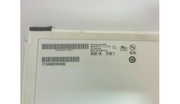 Матриця B133EW06 V.0, 13.3", LED, 40 pin type 3, WXGA (1280x800), Glossy, б/в - 319442