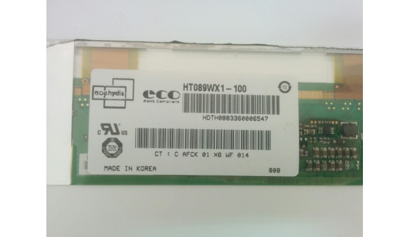 Матриця BOE-HYDIS HT089WX1-100, 8.9", CCFL, 40-pin, WSVGA (1024x600), Matte, б/в - 319455