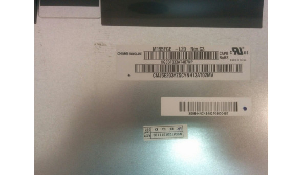 Матриця Innolux M195FGE-L20, 19.5", LED, 30-pin LVDS, HD+ 1600×900, Matte, б/в - 319458