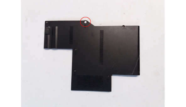 Сервісна кришка для ноутбука Lenovo ThinkPad SL510, 60Y4190, 60Y4189, 15.6", Б/В, пошкоджено одне кріплення (фото)