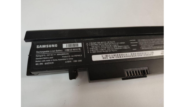 Батарея, акумулятор для ноутбука, SAMSUNG NC110, NP-NC110, 10.1", Li-Ion Battery, Б/В, робоча. - 319516
