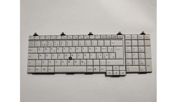 Клавіатура для ноутбука Fujitsu Celsius H720, 15.6", б/в. Протестована, робоча. В хорошому стані