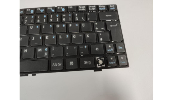 Клавіатура для ноутбука Asus EEE PC 1000He, 9J.N1N82.60G, 550103c00-035-g, Б/В. Відсутні клавіші (фото). Присутня незначна деформація. Протестована, робоча клавіатура. - 319703
