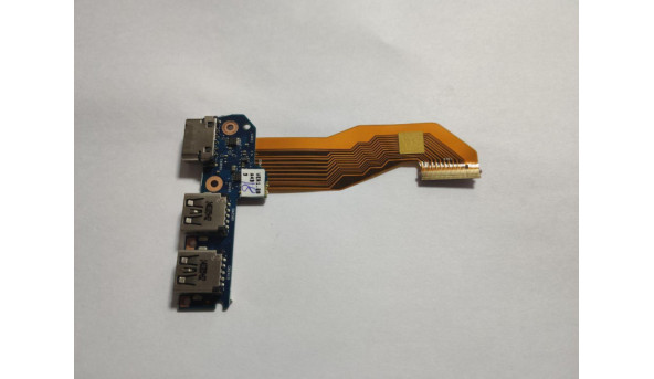 Додаткова плата, VGA та USB роз'єми, для ноутбука HP Elitebook 740 G1, 745 G1, 740 G2, 745 G2, 840 G1, 845 G1, 840 G2, 845 G2, 850 G1, 850 G2 6050A2638201. В хорошому стані. Зі шлейфом - 319764