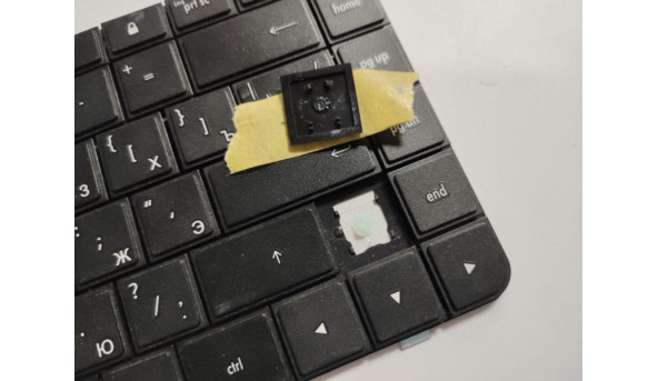 Клавіатура для ноутбука HP Compaq Presario CQ62, Стан нової. Робоча клавіатура. Відсутні кріплення (фото) - 319872