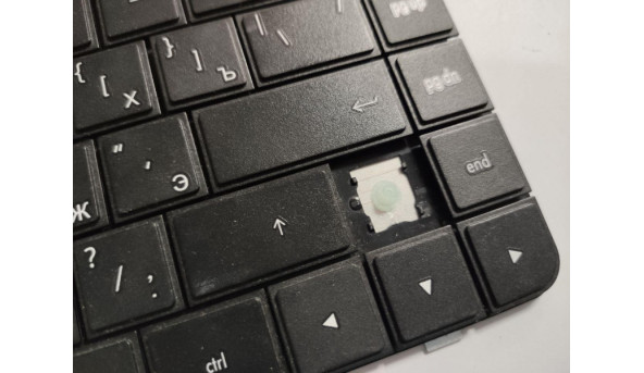 Клавіатура для ноутбука HP Compaq Presario CQ62, Стан нової. Робоча клавіатура. Відсутні кріплення (фото) - 319872