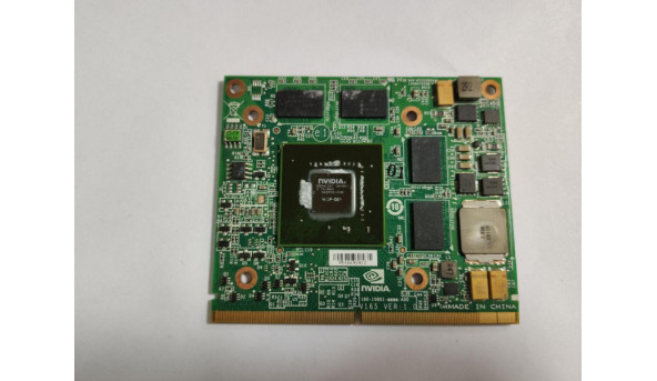 Відеокарта NVidia GeForce GT130M,  1024 MB, DDR 3, VG.10P06.002, б/в. Робоча, зображення виводить, на кристалі є скол.