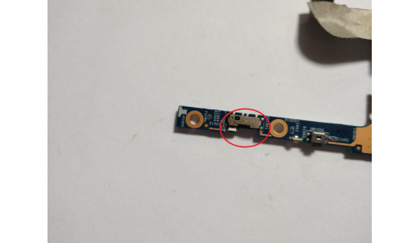 Додаткова плата, USB, та кнопка включення для ноутбука HP Pavilion DM3-2000, HPMH-40GAB520S-D000, зламана одна кнопка (фото). - 319908