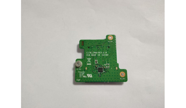Додаткова плата, Card Reader, для ноутбука Medion Akoya E7226T, MD99310, C17M_CRBD REV:2.0, б/в. В хорошому стані, без пошкоджень - 319926