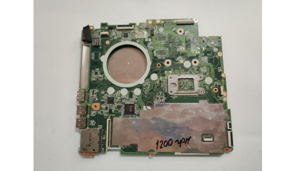 Материнська плата для ноутбука HP Pavilion 17, 17-1170no, 1000-SERIES, DAY12EMB6C0 Rev:C, Б/В.  Є впаяний процесор, Стартує, робоча, візуальних пошкоджень немає, в ремонті не була.