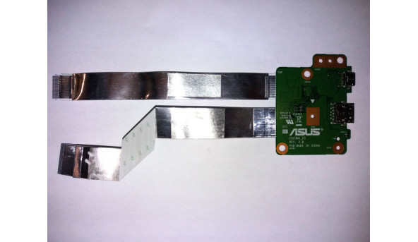 Додаткова плата живлення та USB - роз'єм Asus 15 C523N Chromebook, 69N15RD10D00-01, Б/В. - 319961
