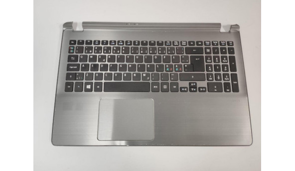 Середня частина корпуса для ноутбука Acer Aspire V5, V5-552PG, 15.6", TSA39ZRKTATN50, Б/В. Зламаний кут та кріплення (фото), клавіатура робоча, протестована.