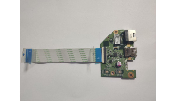 Додаткова плата, з USB, та Ethernet, для ноутбука Toshiba Satellite L50D-C-16Z, 15.6", DA0BLTPC6D00, Rev:D, Б/В. В хорошому стані. - 320013