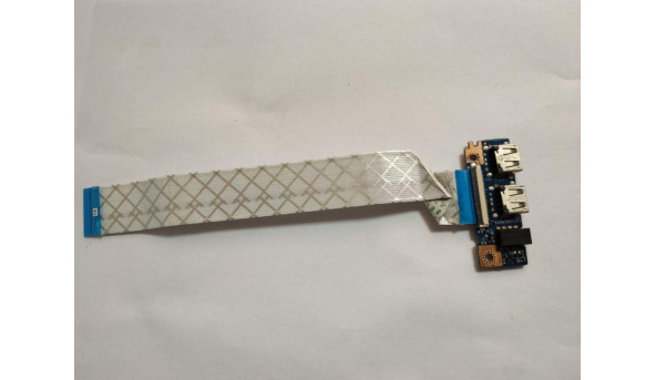 Додаткова плата, з USB роз'ємами, та Audio виходом, для ноутбука DELL Inspiron 17, 5758, 17.3", 435MYB31L01, LS-D071P, Б/В. В хорошому стані. - 320032