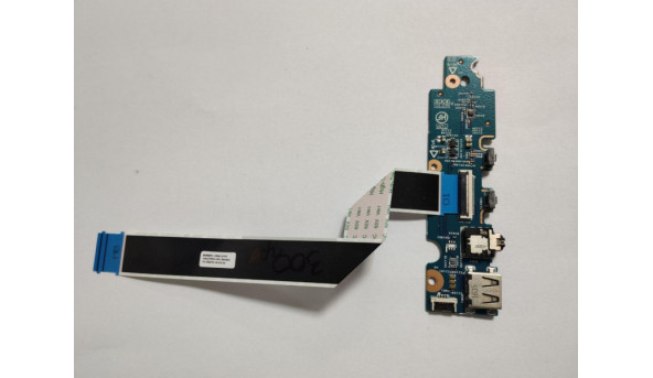 Додаткова плата, з USB роз'ємом, та Audio виходом, та кнопками збільшення та зменшення звуку, для ноутбука HP Pavilion x360 11-u002no, 448.07J02.0011, Б/В. В хорошому стані. - 320081