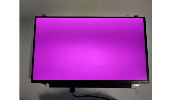 Матриця LG Display, B140HAN01.2, 14.0'', LCD, Full HD 1920x1080, IPS, 30-pin, Slim, б/в, Є засвіти та подряпини помітні при роботі - 320199