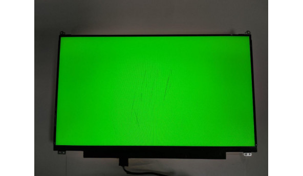 Матриця AU Optronics, B140HAN03.B, 14.0'', LED, Full HD 1920x1080, IPS, 30-pin, Slim, б/в, Робоча, має візуальні подряпини помітні на всіх кольорах (фото) - 320201