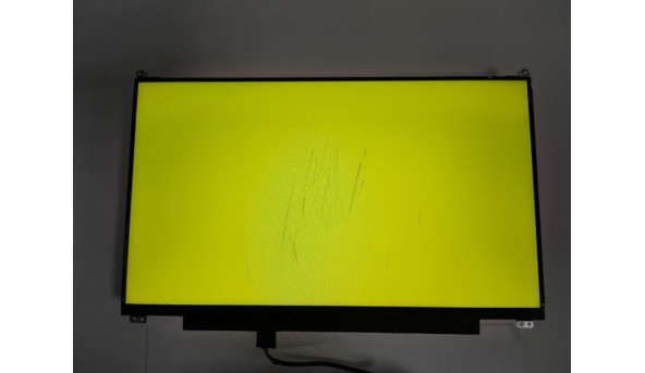 Матриця AU Optronics, B140HAN03.B, 14.0'', LED, Full HD 1920x1080, IPS, 30-pin, Slim, б/в, Робоча, має візуальні подряпини помітні на всіх кольорах (фото) - 320201