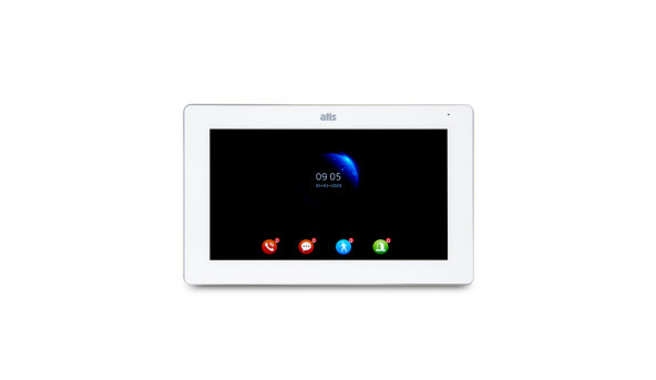 Комплект Wi-Fi відеодомофонa 7" ATIS AD-770FHD/T-White з підтримкою Tuya Smart + AT-400FHD Silver - 320919