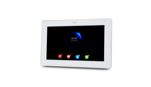 Комплект Wi-Fi відеодомофонa 7" ATIS AD-770FHD/T-White з підтримкою Tuya Smart + AT-400FHD Silver - 320919