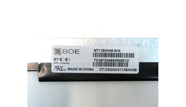 Матриця BOE 11.6 NT116WHM-N10 1366*768 40pin LED SLIM матова Б/У