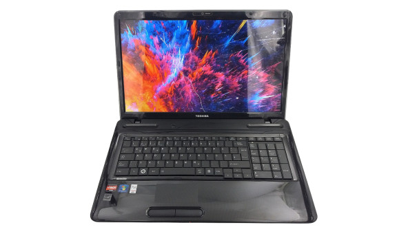 Ноутбук Toshiba Satellite L670D AMD Athlon II P320 4 RAM 180 SSD ATI Radeon HD 4500 [17.3"] - ноутбук Б/У