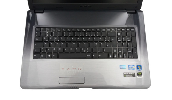 Ноутбук Medion Akoya P7624 Intel Core I5-2520M 6GB RAM 500GB HDD NVIDIA GeForce GT 630M [17.3"] - ноутбук Б/У - 326309