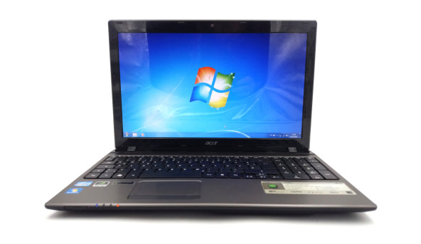 Ноутбук Acer Aspire 5750G Intel Core I5-2410M 6 GB RAM 640 GB HDD NVIDIA GeForce GT 540M [15.6"] - ноутбук Б/В - 326432