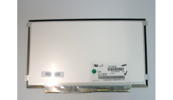 Матриця LTN116AT06 Samsung 11.6" HD 1366x768 LED 40 pin глянцева Б/В - 329534