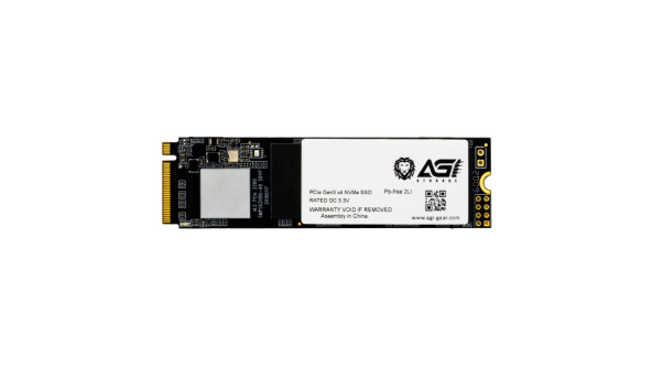 SSD 256GB AGI AI198 M.2 2280 PCIe Gen 3x4 NVMe TLC, Retail