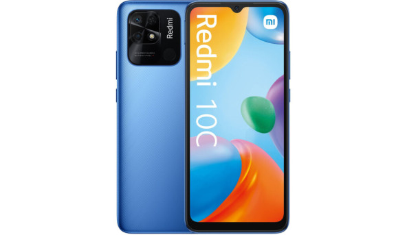 Смартфон Xiaomi Redmi 10C NFC 4/64GB Ocean Blue (220333QNY)