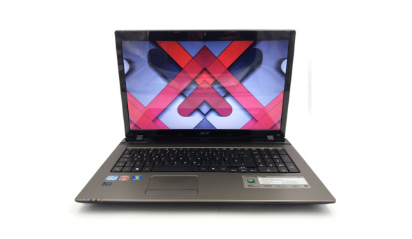 Ноутбук Acer Aspire 7750G Intel Core I5-2450M 8 GB RAM 750 GB HDD AMD Radeon HD 6850M [17.3"] - ноутбук Б/У - 339523