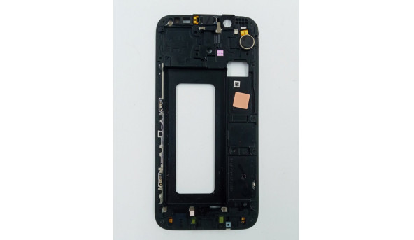 Передня панель корпусу (рамка кріплення дисплея) для Samsung Galaxy J5 2017 J530F Оригінал Чорний Б/в з розборки