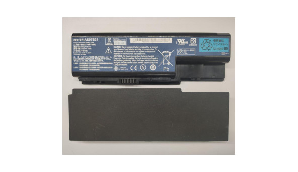 Батарея, акумулятор, для ноутбука Acer Aspire 5230, 5235, 6530, 6530G, 6920, 7720ZG, 7730, 7730G, 8730Z, 8730ZG, 8920, Li-ion Battery, 4400mAh, 48Wh, 10.8V, б/в, робоча, 60% зносу