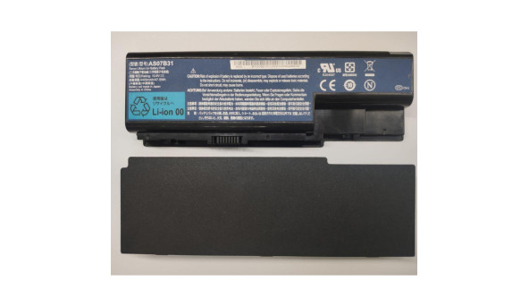 Батарея, акумулятор, для ноутбука Acer Aspire 5230, 5235, 6530, 6530G, 6920, 7720ZG, 7730, 7730G, 8730Z, 8730ZG, 8920, Li-ion Battery, 4400mAh, 47.5Wh, 10.8V, б/в, робоча, 80% зносу