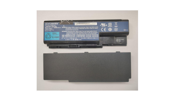 Батарея, акумулятор, для ноутбука Acer Aspire 5230, 5235, 6530, 6530G, 6920, 7720ZG,  7730, 7730G, 8730Z, 8730ZG, 8920, Li-ion Battery, 4800mAh,  71Wh, 14.8V, б/в, робоча, 91% зносу