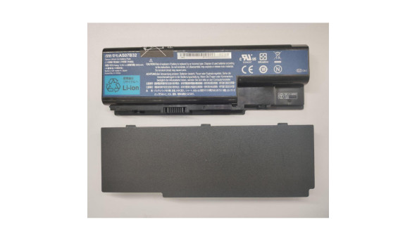 Батарея, акумулятор, для ноутбука Acer Aspire 5230, 5235, 6530, 6530G, 6920, 7720ZG,  7730, 7730G, 8730Z, 8730ZG, 8920, Li-ion Battery, 4800mAh,  71Wh, 14.8V, б/в, робоча, 23% зносу